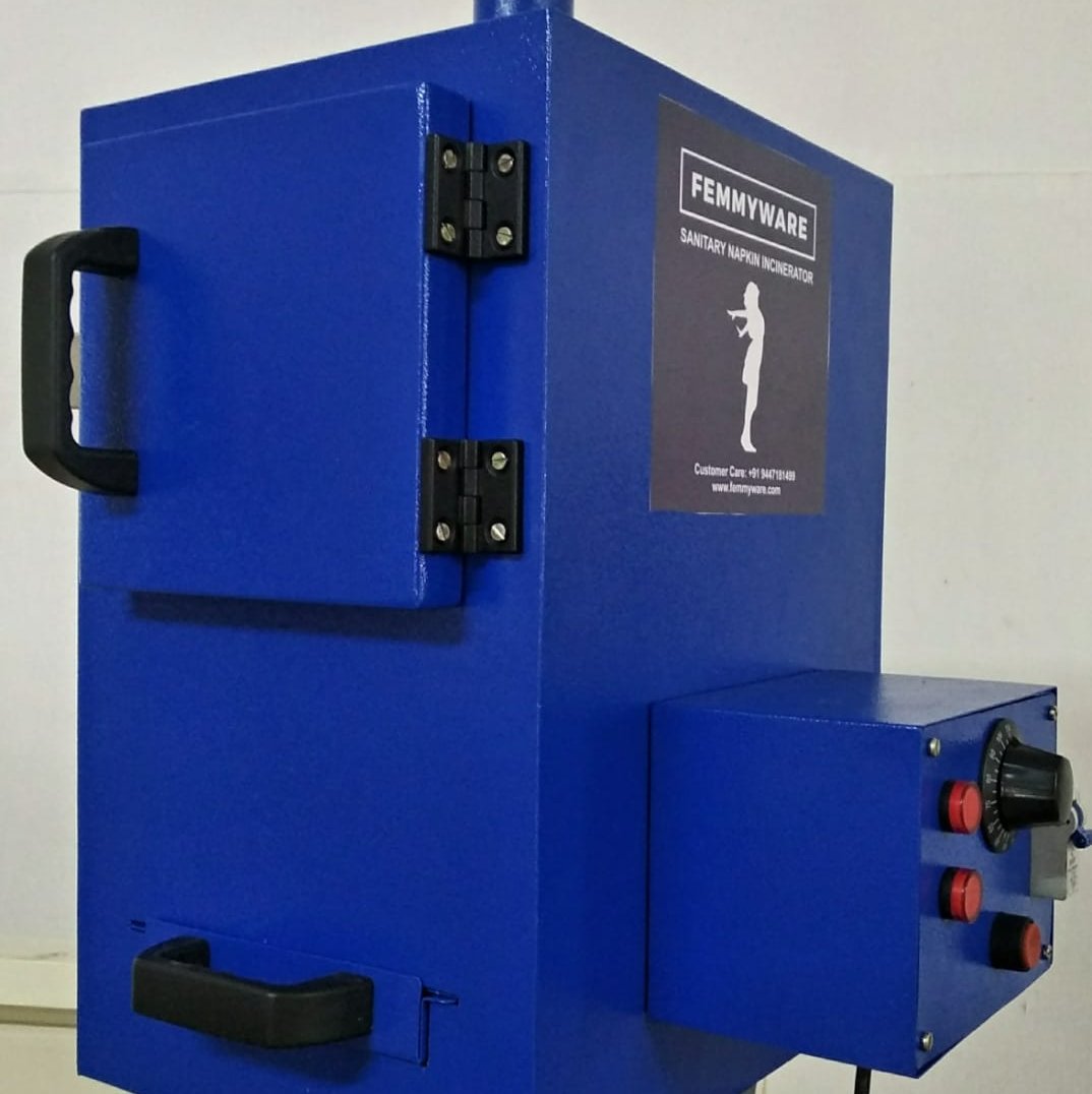 Burn 10 Sanitary napkin destroyer for offices and schools